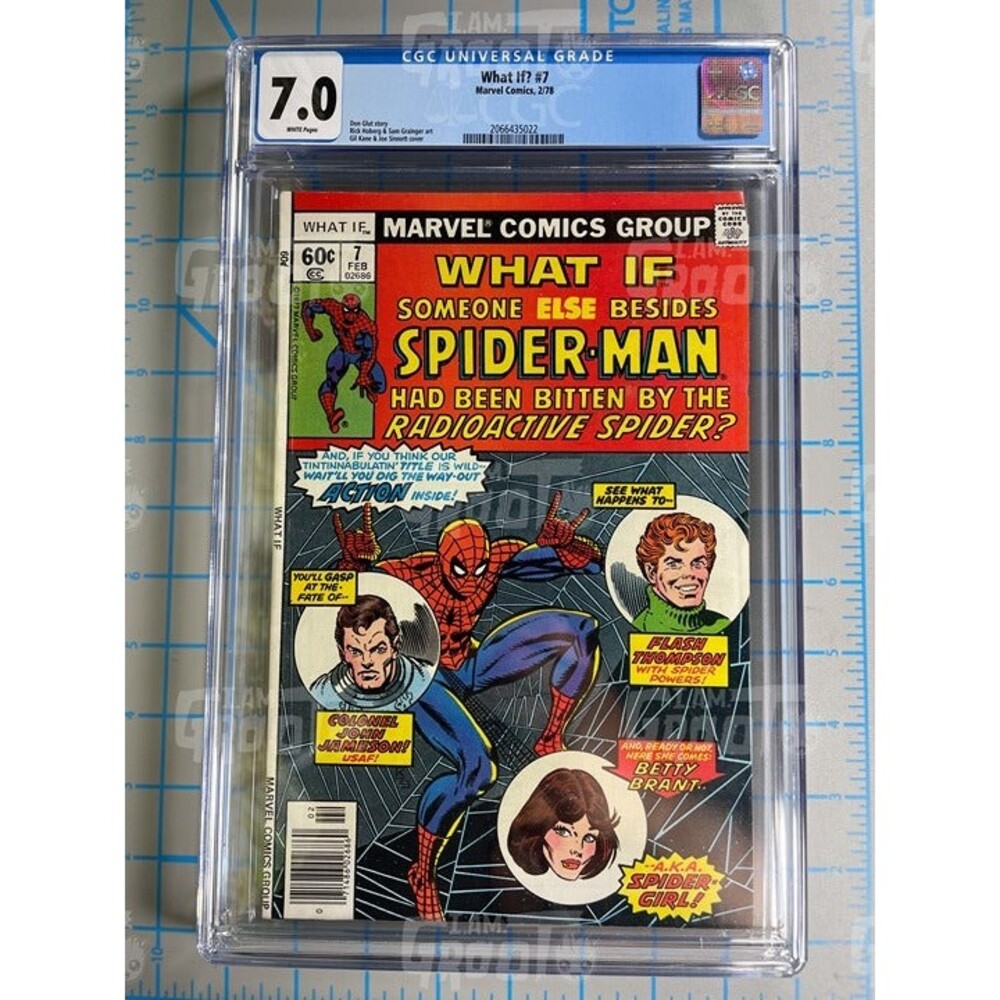Comic - Marvel What If... #7 2/78 CGC rated 7.0
